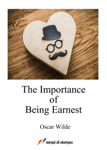 The Importance of Being Earnest